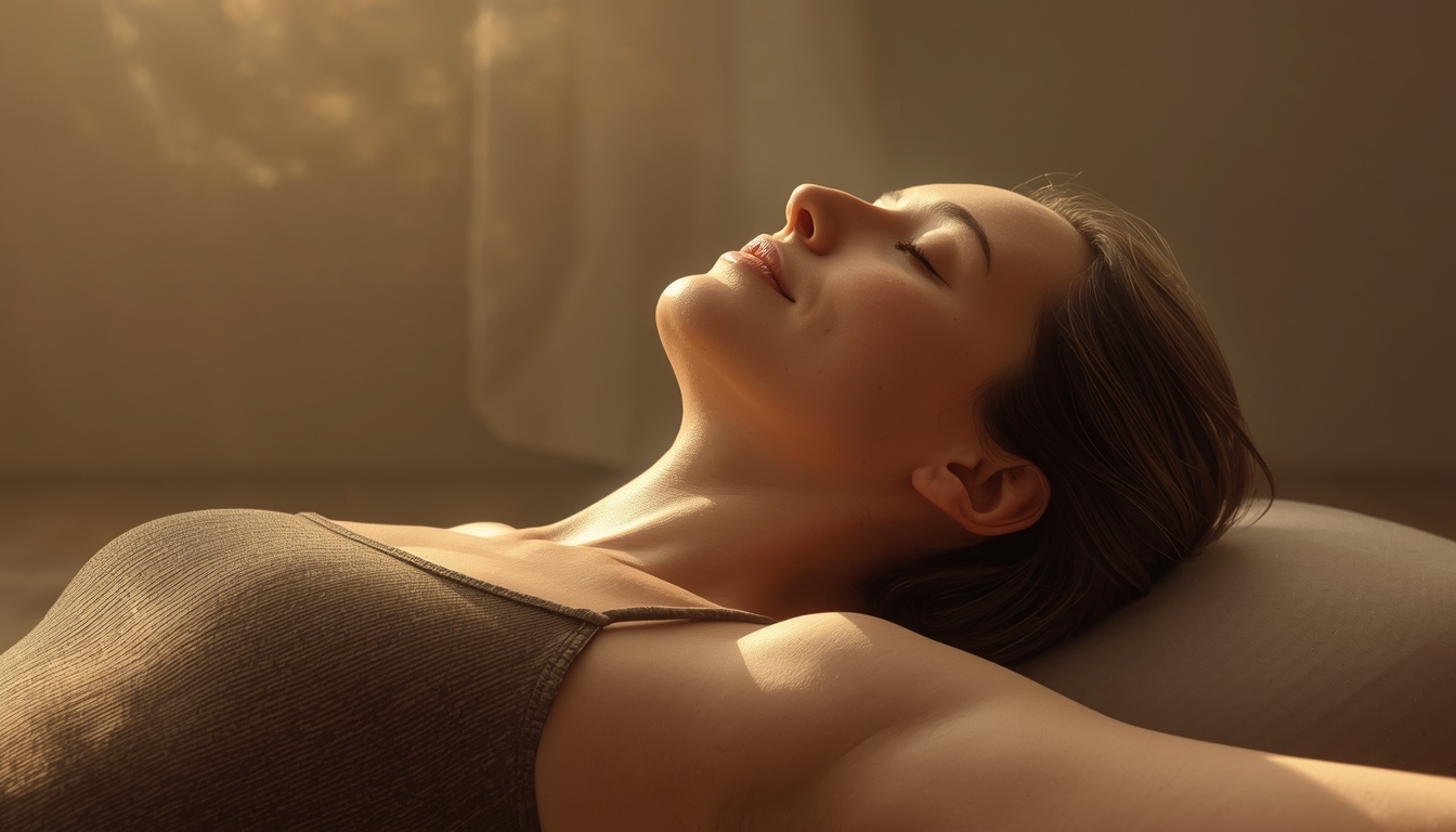 Eliminatevita guided spine flow session in a modern office